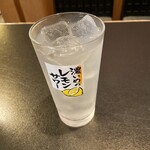 海鮮居酒屋 鮮 - レモンサワー（￥390）