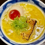 酒亭 田中 - 鶏そば白湯　ラーメンは好んで食べないのですがこちらは別格