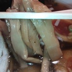 春木屋 - 中華そば￥650のメンマ（H25.11.8撮影）