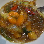 中国小皿料理とお酒の店  花凛 - 海老と春雨のサテソース