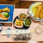 おもだか - 料理写真:最初のセッティング♫