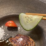 NOMI RESTAURANT - きゅうり❓舌に乗せると初めての経験❣️