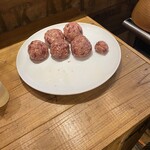 NOMI RESTAURANT - 鹿と猪のハンバーグ