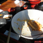 国境食堂 - とんかつ定食大に敗北・・・あと少しが無理だった