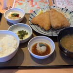 やよい軒 - アジフライ定食