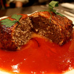 ジャンジャンブル - 「ハンバーグ」（断面）です。