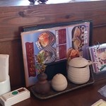 茶苑 - テーブル上