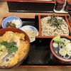 そば処 けやき - 料理写真:玉子丼＆ざる蕎麦セット