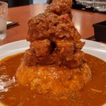 ダル食堂 堂島地下街店 - ポークカツマウンテンカリー　並　1320円税込