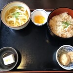 かおりひめ - 鯛めしとミニうどん