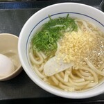 なか卯 - はいからうどん　290円 大盛り　100円   こだわり卵　80円！