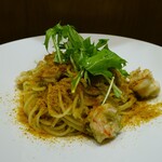 Piatto Suzuki - 海老とカラスミのスパゲッティ