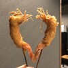 谷町 串揚げはなおか - 海老はこうしちゃうよね