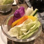 谷町 串揚げはなおか under ground - 野菜たっぷり