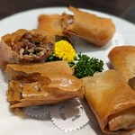 香港料理 恵明 - 春巻き