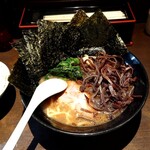 きたくり家 - 醤油ラーメン、海苔増し100円、キクラゲ100円で1000円