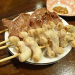 やきとん　すずき - タンとこぶくろ