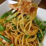 カフェ グリ グリ - パスタランチ1150円：豚キムチ