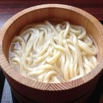 丸亀製麺 - 釜あげ 並でも1.5玉