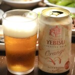 ヨークベニマル - ドリンク写真:エビスオランジェ