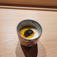一宇 - 自家製豆腐にキャビア