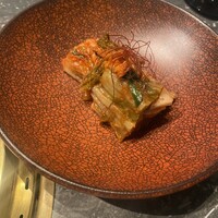 米沢牛上杉 銀座本店 - 白菜キムチ