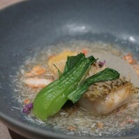 THE CONDER HOUSE - ・甘鯛焼き紅ずわい蟹の餡掛け