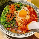 Marugen Raamen - 【熟成醤油ラーメン 辛肉そば ¥830】