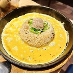 丸源ラーメン 新二又瀬橋店 - 【鉄板玉子チャーハン(小)】