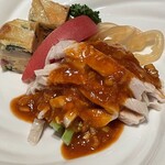 中国料理 四川 - 前菜、棒棒鶏とキッシュ