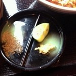 丸亀製麺 - 薬味