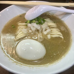 ヌードル＆スパイスカレー 今日の1番 - 朝限定セット　煮干しソバ(かけ)