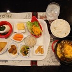 ごはんかふぇ ねねるる - 「Wチーズまみれ ハンバーグランチ」