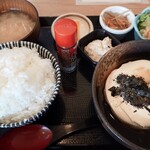 Sera No Toufuya - 冷やし出汁豆腐定食950円税込　ご飯大盛り