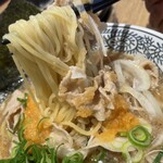丸源ラーメン - ツルツル麺