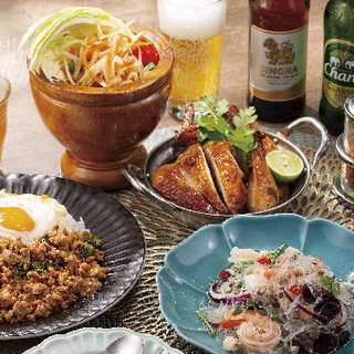 Get your energy up with spicy Thai Cuisine ♪