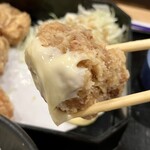 すし屋 銀蔵 - 鶏唐揚げうどんセット960円