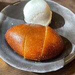 仙の坊 - 揚げパンアイス