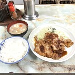 お食事 まるやま - ロース生姜焼き定食