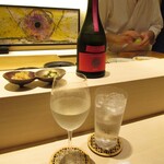 鮨 たかはま - 新政 秋櫻コスモス