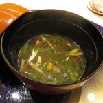 鮨 たかはま - 味噌汁