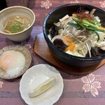 東京中野 大成軒 - 白 塩&和牛ホルモン ¥1,000 スープ付き（価格は訪問時）