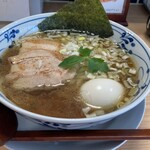 麺屋 寿 - 煎酒醤油 850＋味玉 150＝ 1,000円
