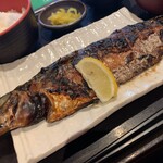 炙処 火ノ膳 - 脂のりのりの塩鯖焼き