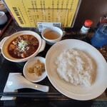 天府之國 - 麻婆豆腐のランチセット