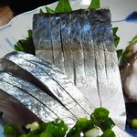 板前料理　味宏 - 〆鯖は極浅と浅いもの混合で