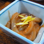 板前料理　味宏 - 自家製塩辛は甘塩系