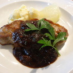 リストランテ アントン - 黒豚のステーキ