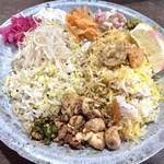 ビリヤニ専門店 INDIA GATE - ビリヤニ合い盛り