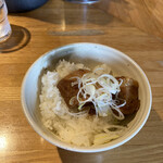 支那そば なかじま - 角煮ご飯